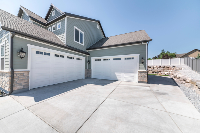 Concrete driveway installation in Cleveland