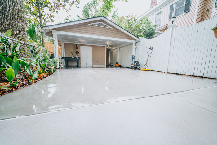 Epoxy Flooring concrete installation in Cleveland