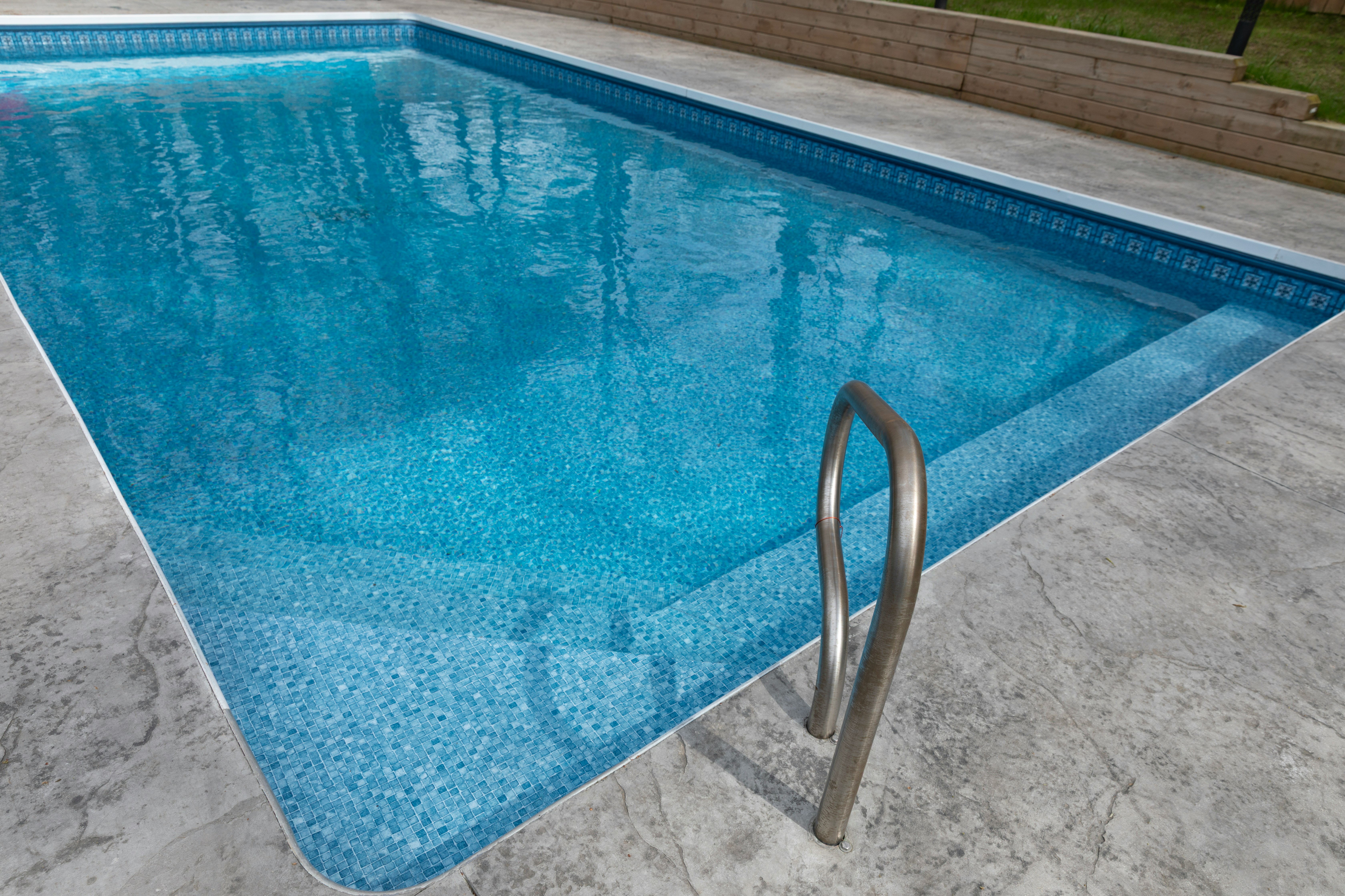 Pool Deck concrete installation in Cleveland